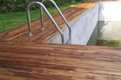 pavimenti in legno per piscine by Soriano pavimenti Induno - Varese